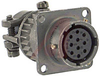 connector,metal circ,class a,wall recept w/clamp,size 12,10#20 solder socket con - 70010491 - Allied Electronics, Inc.