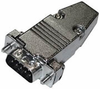 DSUB 9 Pin (m), Metal Hd, Sldr (CD-9709M, CD-9709HM) - CD-DB9M - Visual Sound, Inc.