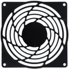 120mm Thin Plastic Fan Guard UL94V-2 - 09122-G - Qualtek Electronics Corp.