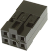 Wire-Board Connector Receptacle, 6 Position, 2.54Mm; Product Range Amphenol Communications Solutions - 72K3295 - Newark, An Avnet Company