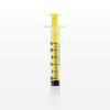 Male Lock NRFit™ Syringe, Yellow - C9201 - Qosina Corp.