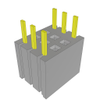 Headers, Receptacles, Female Sockets - 612-BSW-103-24-S-D-ND - DigiKey