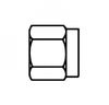 Flareless JIC Tube Nut -- 418-03 - Image