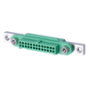 10+10 Pos. Female DIL Cable Housing, Screw-Lok Reverse Fix Panel Mount -- G125-2242096F5 - Image