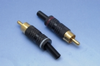 RCA Plug, 4MM Solder Ring (Multiple Colors) - ZD06-x - Visual Sound, Inc.