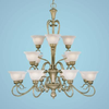 Large Chandeliers-Glass Shade - 730133 - Capital Lighting, Inc.