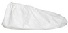 Dupont Safespec IC461S White Large Disposable Cleanroom Shoe Cover - 5 1/4 in Height - Tyvek Isoclean Upper and PVC Sole - 14 in Sole Length - IC461SWHLG03000B -- IC461SWHLG03000B - Image