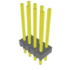 Headers, Male Pins - 612-MTSW-104-09-G-D-500-ND - DigiKey