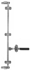 258-Steel Heavy Duty Cam Action Door Locks -- 258-002 - Image