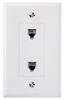 Standard Wall Plate -- 26TE24-W - Image