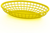 Oval Food Baskets - 65865 - U.S. Plastic Corporation
