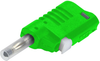 Conn, Banana, Plug, 36A, Clamp, Grn; Gender Cal Test Electronics - 52AC2125 - Newark, An Avnet Company
