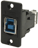Usb Adapter, 3.0 Type B Rcpt-Type A Rcpt; Usb Connector Convert From Cliff Electronic Components - 12AJ7052 - Newark, An Avnet Company