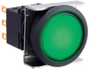 Pb Switch, Spdt, 0.1A, 125Vac, Grn; Product Range Idec - 93AC9086 - Newark, An Avnet Company