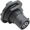 Circular Connector, Rcpt, 4Pos, Jam Nut; Product Range Amphenol Sine/tuchel - 73AC9329 - Newark, An Avnet Company