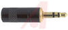 Plug; 3.5 mm; gt 1; 4 mm; Thermoplastic; Brass; 500 VDC; -25 to degC; black/gold - 70088572 - Allied Electronics, Inc.
