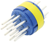 Circular Insert, Pin, 10Way, Solder; Product Range Amphenol Industrial - 96F4963 - Newark, An Avnet Company