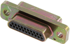 Micro D Sub Connector, Plug, 21Pos; D Sub Connector Type Itt Cannon - 38P1408 - Newark, An Avnet Company