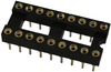Dip Socket, 18 Position, Through Hole; No. Of Contacts Multicomp - 82K7810 - Newark, An Avnet Company