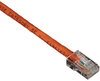 7FT Orange 25-Pack CAT5e 350MHz Ethernet Patch UTP CM - EVNSL59-0007-25PAK - Black Box