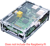 Raspberry Pi Box Enclosure, Acrylic, Transparent; Accessory Type Adafruit - 44W3465 - Newark, An Avnet Company