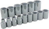 15 Pieces 12 Point Standard SAE Socket Set - 35115 - Gray Tools Canada Inc.