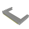 Edgeboard Connectors - 612-MB1-140-01-S-S-02-SL-ND - DigiKey