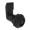 Quarter-Turn Cam Latch, 8 mm Square, 25mm  Grip, Sealed, Nylon, Black - E5-4-053-251 - Southco