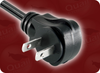 NEMA 1-15P LEFT/RIGHT ANGLE to IEC-60320-C7 POLARIZED HOME // Power Cords // North American Power Cords // 2 Conductor Power Cords - 1068.048S - Quail Electronics