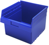 Store-More 8 Shelf Bin, Blue; Bin Colour Quantum Storage - 44AC6876 - Newark, An Avnet Company