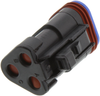 Automotive Housing, Plug, 3Pos, 13A; Product Range Deutsch Te Connectivity - 38AH5653 - Newark, An Avnet Company