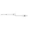 XL1 Mini-Hook to 0.080″ Pin Plug, 18 AWG PVC Test Lead - AX6XL1 - E-Z-HOOK, a division of Tektest, Inc.