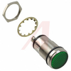 Indicator, LED;Green;4000mcd;1In.;Panel;-30degC;85degC;UL Recognized - 70082211 - Allied Electronics, Inc.