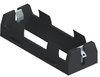 Holder for 26650 Battery w solder tail - 1107 - Keystone Electronics Corp.