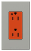 Duplex/Single Receptacle - NTR-15-IG-OR-GR - Lutron Electronics Co., Inc.