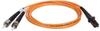 Duplex Multimode 62.5/125 Fiber Patch Cable (MTRJ/ST), 8M (26-ft.) -- N308-08M - Image