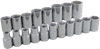 19 Pieces 6 Point Standard Metric Socket Set - 39019 - Gray Tools Canada Inc.