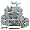 Double-deck terminal block - Through terminal block - 2002-2232 - WAGO