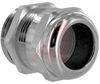 Gland, Cable; 11 to 19 mm; Nickel-Plated Brass; Neoprene; PG 21; IP68; 50 mm - 70074390 - Allied Electronics, Inc.