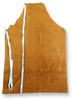 Chicago Protective Apparel Brown/Gray Leather Welding & Heat-Resistant Apron - 24 in Width - 39 in Length - 539-CL - 539-CL - R. S. Hughes Company, Inc.