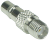 Adapter, Coaxial, Qma Jack-Sma Jack, 50 Ohm; Convert From Coax Type Amphenol Rf - 88W4270 - Newark, An Avnet Company