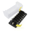 Blue Sea Systems 5052 ST CLB Circuit Breaker Block, 6-Position, Negative Bus - Bulk Packaging - 78303B - Waytek, Inc.