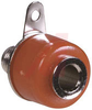 Connector; Banana Jack; Red; 16 mm - 70020787 - Allied Electronics, Inc.
