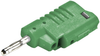 Conn, Banana, Plug, 36A, Screw, Grn; Gender Cal Test Electronics - 52AC2107 - Newark, An Avnet Company