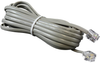 Cable Assembly, Rj11 Plug-Rj11 Plug, 6P4C, 15Ft; Connector Type A Multicomp - 67W2253 - Newark, An Avnet Company