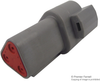 Receptacle Housing, 3Pos, Pa Gf, Grey; Product Range Deutsch Te Connectivity - 84Y5798 - Newark, An Avnet Company