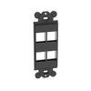 Keystone Faceplates, Frames - NK4RMFBL-ND - DigiKey