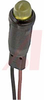 Indicator,Pnl-Mnt;LED;Yellow;20mcd;1/4In.;24VDC;6In. Wire;60deg;20mA - 70214118 - Allied Electronics, Inc.