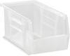 Ultra Stack & Hang Bin, Clear, 30Lb; Bin Colour Quantum Storage - 42AC5990 - Newark, An Avnet Company