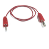 Banana Plug to 0.080″ Pin Plug, 22 AWG PVC Test Lead - 9834 - E-Z-HOOK, a division of Tektest, Inc.